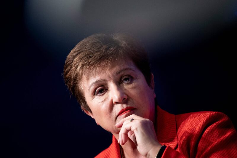 International Monetary Fund Managing Director Kristalina Georgieva has called for strong policy actions to safeguard the recovery of the global economy. AFP