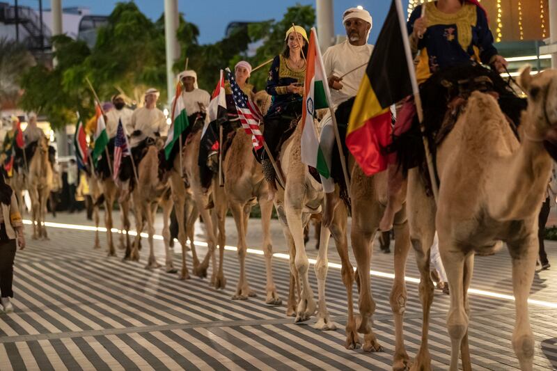 This is the eighth edition of the camel trek organised by the Hamdan bin Mohammed Heritage Centre.