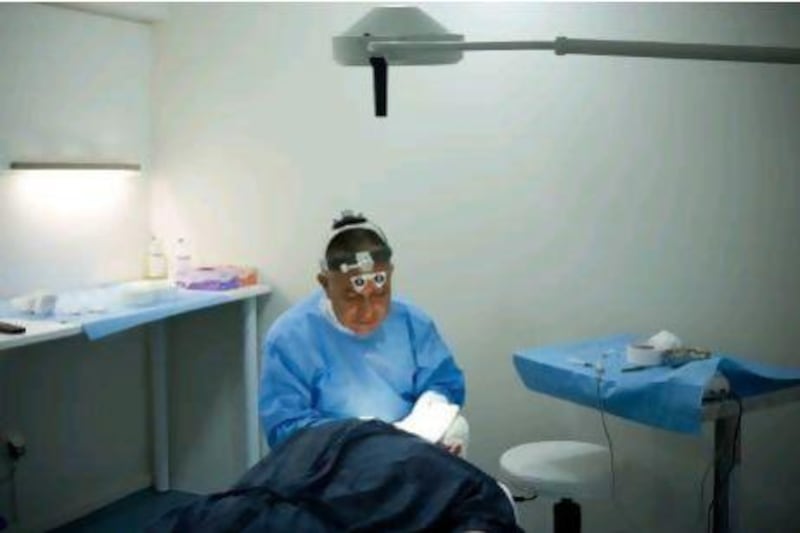Selahattin Tulunay,  a Turkish plastic surgeon, says about 50 Arabs seeking hair treatment arrive in Istanbul every day.