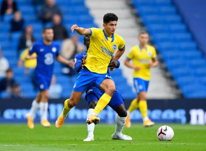 Steven Alzate – 5, Had a positive start but was guilty of giving the ball away for Chelsea’s opener, and then conceded the penalty. Reuters