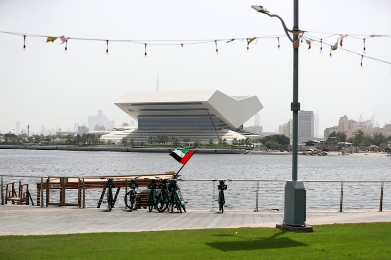  The Mohammed bin Rashid Library is based in Al Jaddaf, by Dubai Creek.