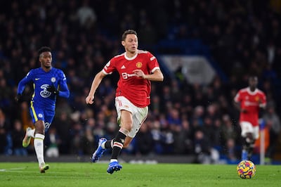 Nemanja Matic has said the Manchester United players are still adjusting to Ralf Rangnick's methods. AFP