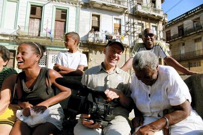 Jon Alpert in Cuba and the Cameraman. Courtesy Netflix