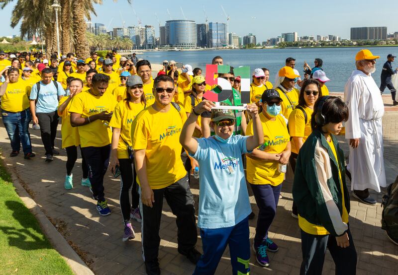 More than 14,000 people showed up at Dubai's Creek Park on February 19 for Mercithon, a walk to raise awareness and funds for low-income cancer patients. All photos: St Mary’s Catholic Church, Dubai