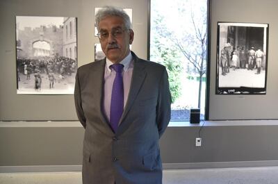 Faisal Saleh, founder of Palestine Museum US. AFP