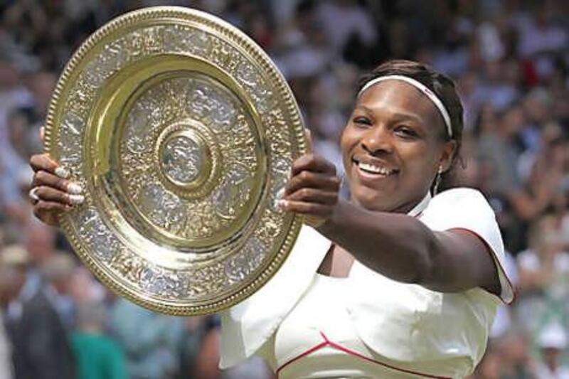 After victories at Wimbledon, Serena Williams, pictured, and Rafael Nadal are the royalty of the court.