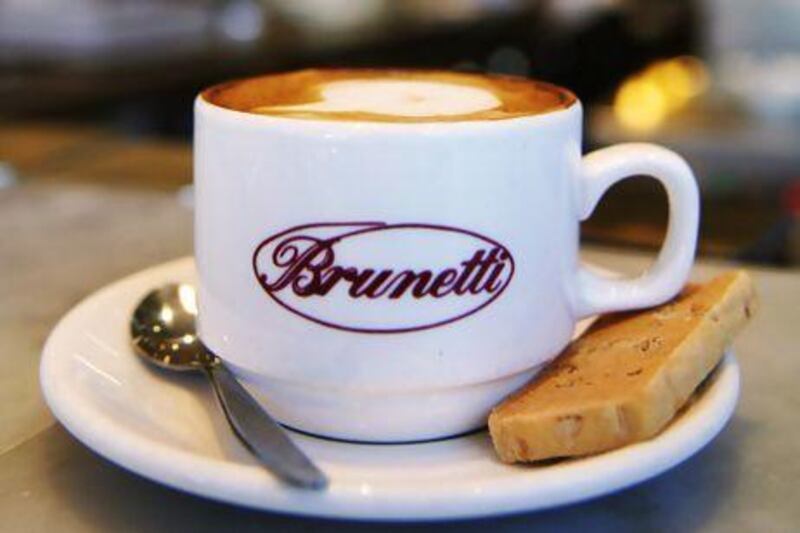 Brunetti at The Dubai Mall. Getty Images