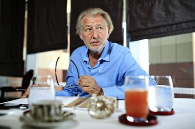 Chef Pierre Gagnaire in Dubai. Sarah Dea / The National