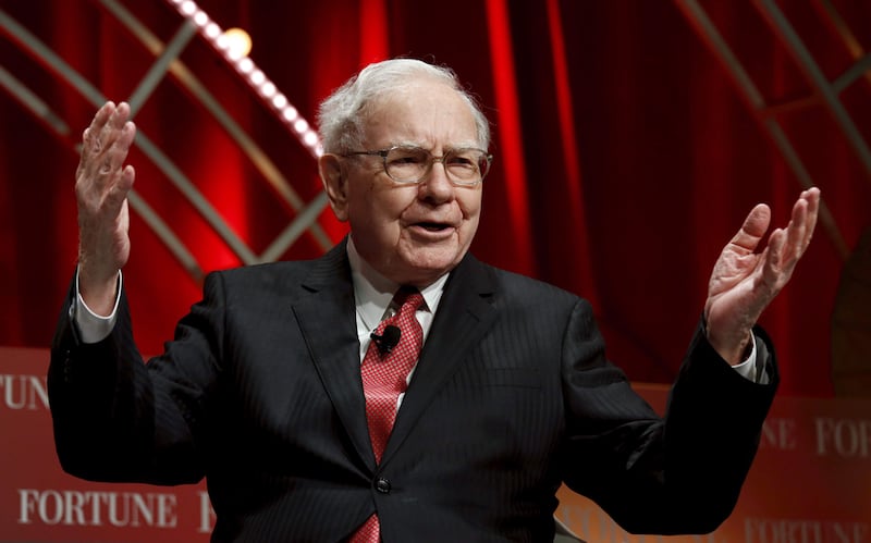 Warren Buffett's fortune has grown 14.8 per cent this year to $125 billion after Berkshire Hathaway shares rallied. Reuters