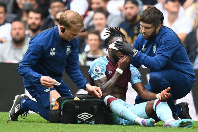 Maxwell Cornet - 6: Put through on goal by Collins but saw shot well saved after trying to beat Lloris at his near post from tight angle. Left with bandage round head after being caught by Sanchez’s flying arm. AFP