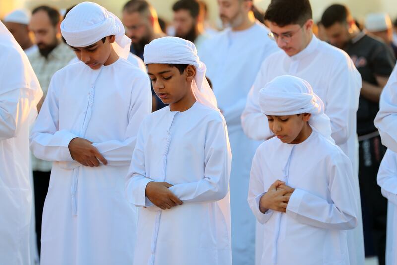 Pupils in the UAE will return to school on Monday. Chris Whiteoak / The National