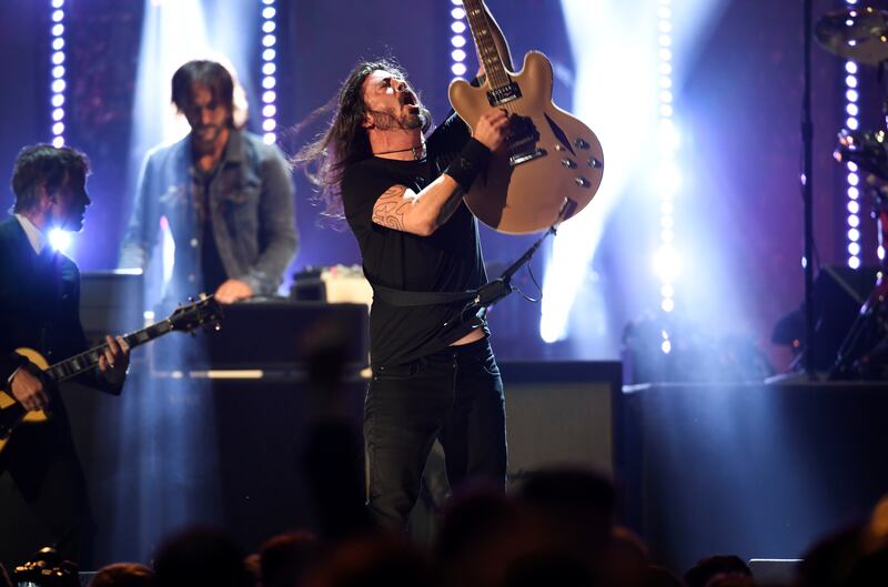 Foo Fighters singer and former Nirvana drummer Dave Grohl. Reuters
