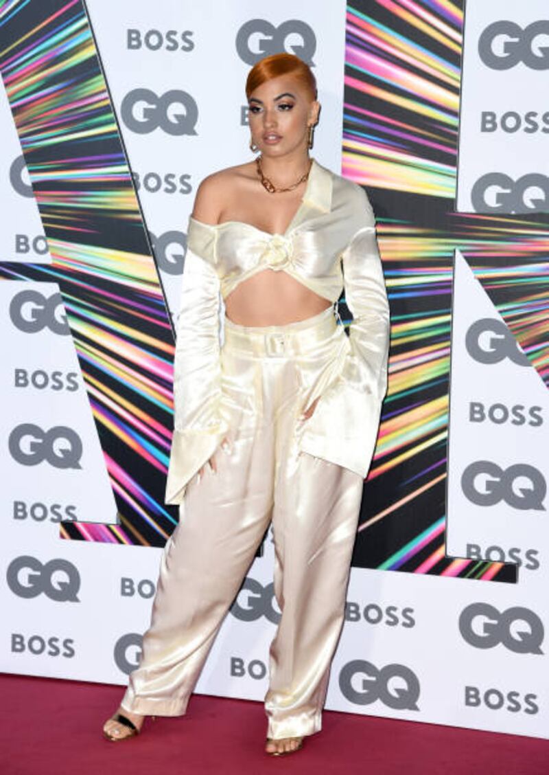 Mabel attends the GQ Men of the Year Awards at the Tate Modern on September 1, 2021 in London, England. Getty Images