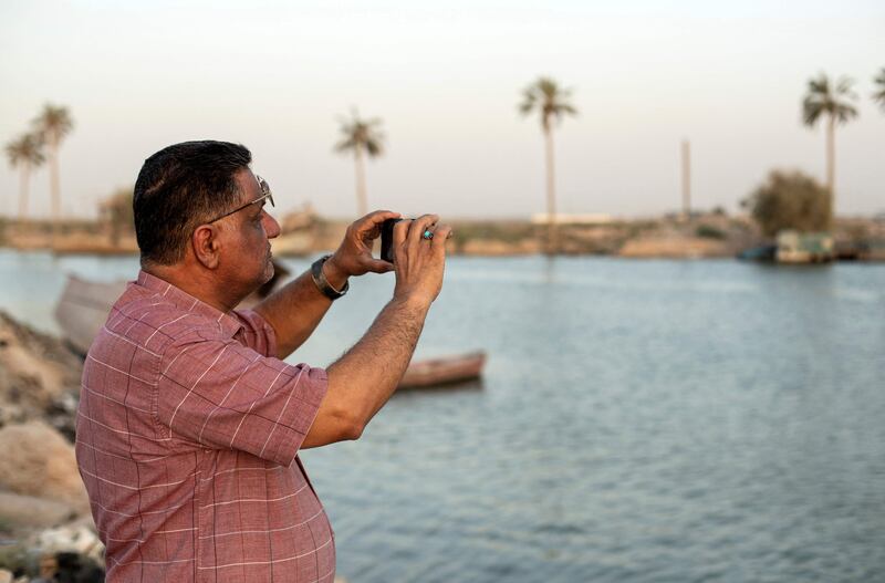 'It looks like a cemetery,' says agricultural engineer Alaa Al Badran. He says the number of palm trees in Basra has fallen from six million before the 1980 to 1988 Iraq-Iran War to less than three million today.