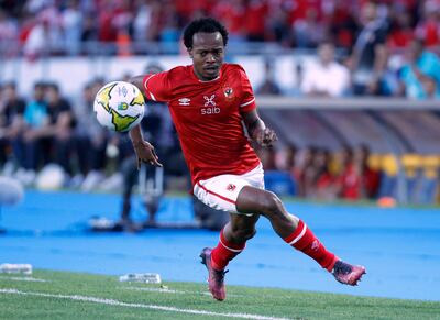 Percy Tau was pivotal to Al Ahly's CAF Champions League success. Reuters