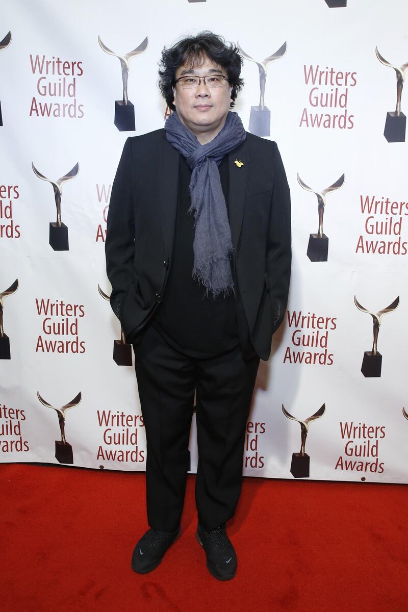 Bong Joon-ho attends the 72nd Annual Writers Guild Awards at Edison Ballroom in New York City. AFP