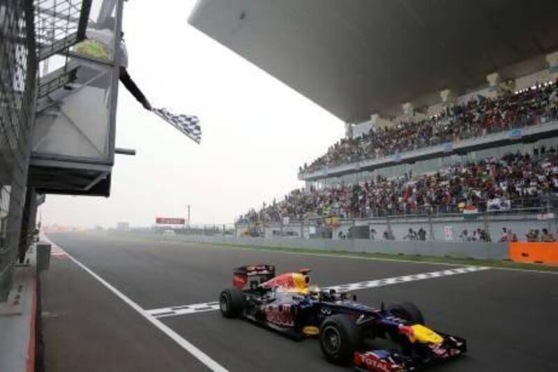 The Indian Grand Prix will be dropped in 2014 and then reinstated in the early part of the 2015 season. Greg Baker / AP Photo
