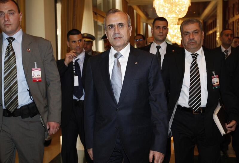 A successor to former Lebanese president Michel Suleiman has not yet been named. (Hassan Ammar / AP)