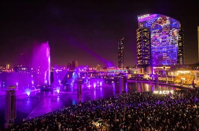 The Imagine show at Dubai Festival City