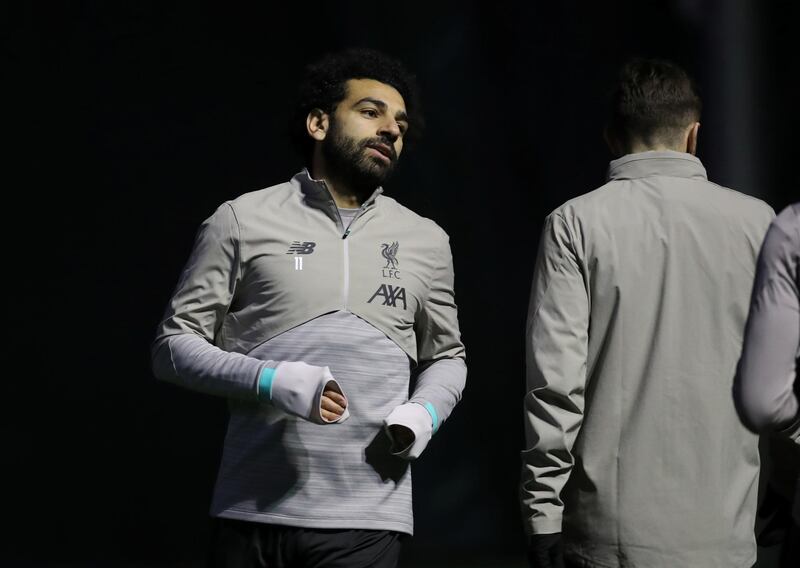 Liverpool's Mohamed Salah. Reuters