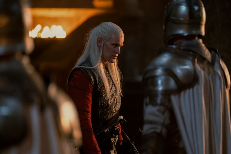 Matt Smith as Prince Daemon Targaryen in a scene from House of the Dragon. Photo: HBO Max