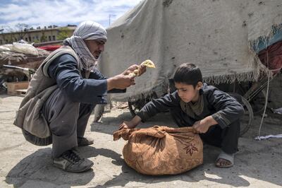 Abdul, a nine-year-old who attended school in Kabul prior to the lockdown, says he now spends most of his days in the market, trying to sell ‘bolani’, a type of vegetable-filled bread common in Afghanistan.
