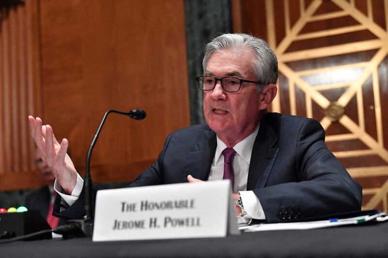 Jerome Powell’s reappointment as Federal Reserve chairman has the backing of US Treasury Secretary Janet Yellen. AFP