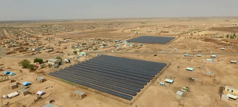 The UAE has helped double Mauritania’s clean energy capacity by delivering and installing eight new rural solar energy plants. Courtesy Apco Worldwide