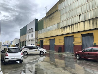 The Tarajal warehouse, Ceuta. Karen Rice