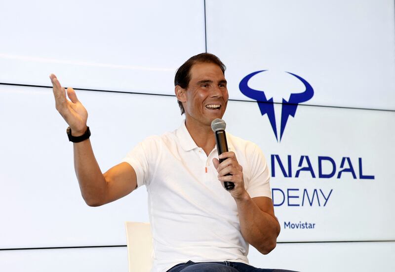 Spanish tennis player Rafael Nadal's company Aspemir reported a turnover of $21.5 million in 2021. AFP