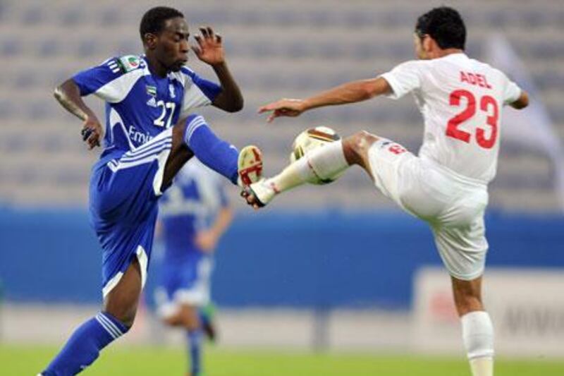 Salem Khamis is ready to put his best foot forward in helping Al Nasr take some silverware home this season.