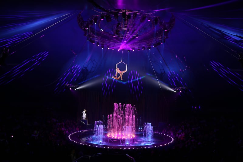 The dancing fountain will be the centrepiece, where spectators can watch water jets and colourful lights sync with music during the show. 