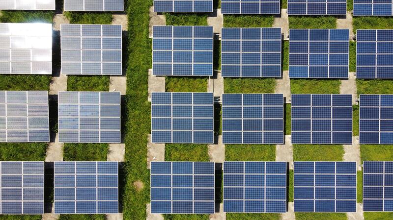 Solar panels. Anders J