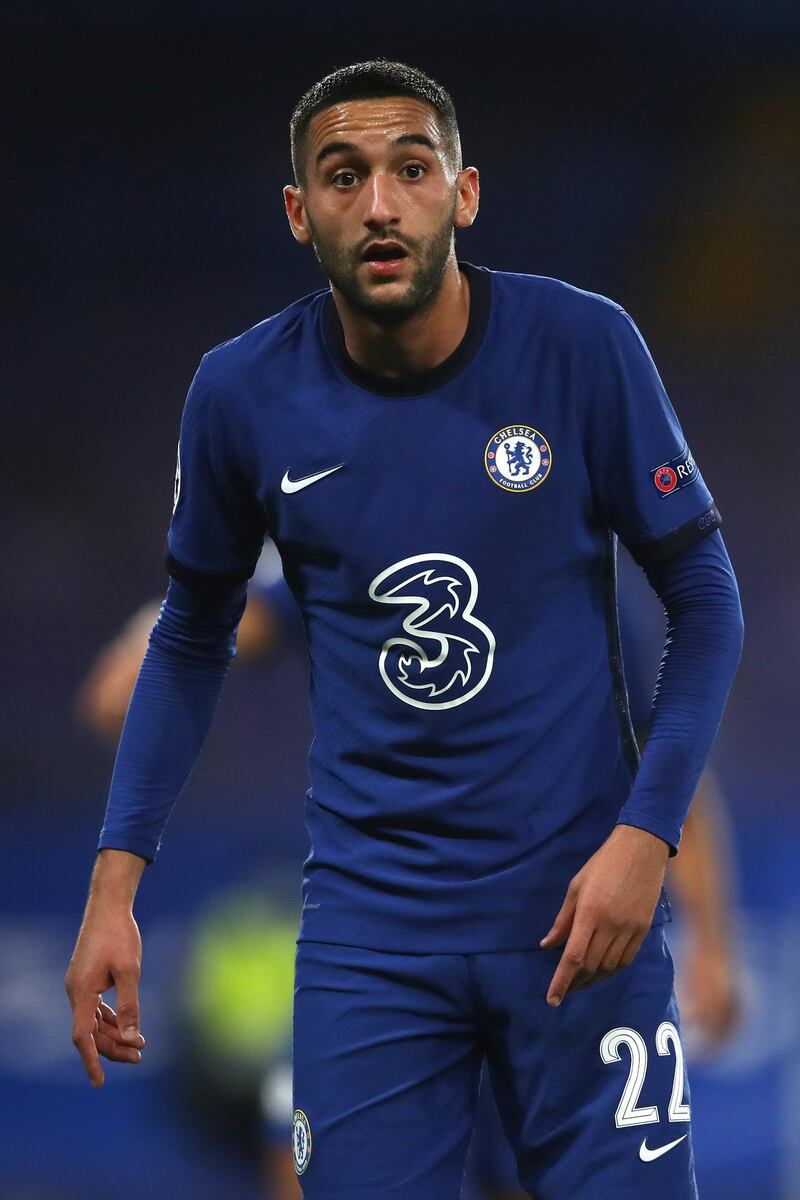 Hakim Ziyech of Chelsea. Getty