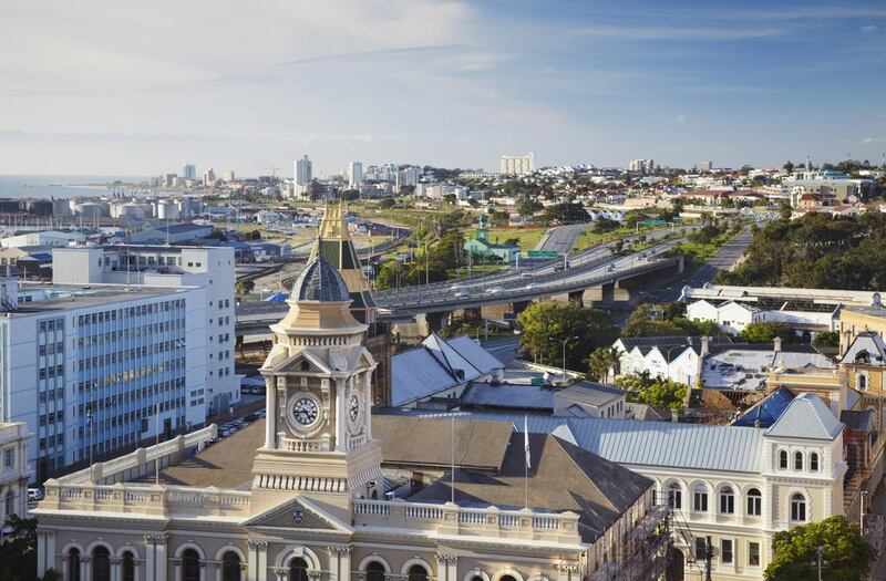 The Victorian City Hall and downtown Port Elizabeth. The city centre is equal parts shabby, historic and creative. Ian Trower / JAI / Corbis
