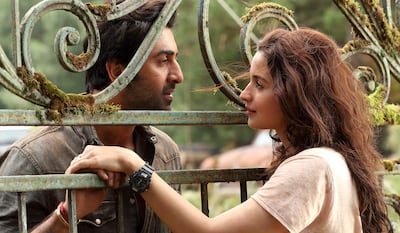 Ranbir Kapoor and Alia Bhatt in 'Brahmastra: Part One – Shiva'. Photo: Dharma Productions