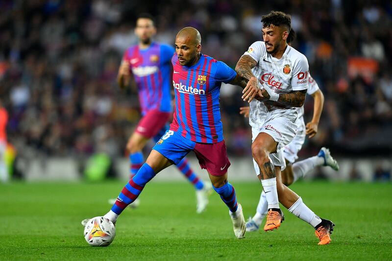 Dani Alves – 7. Came infield to cross in a game Barca dominated with 75 per cent of possession against the side fighting relegation. Worthy role. AFP