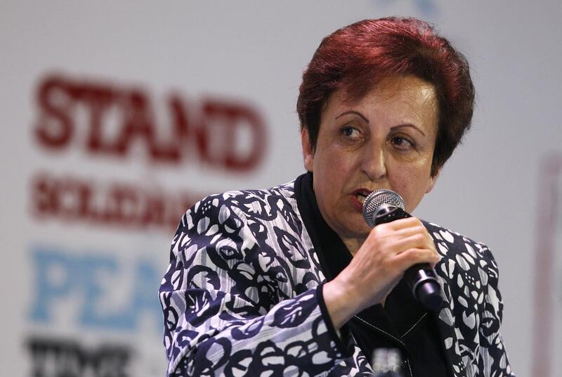 2003 Nobel Peace prize laurate Shirin Ebadi of Iran. Kacper Pempel / Reuters
