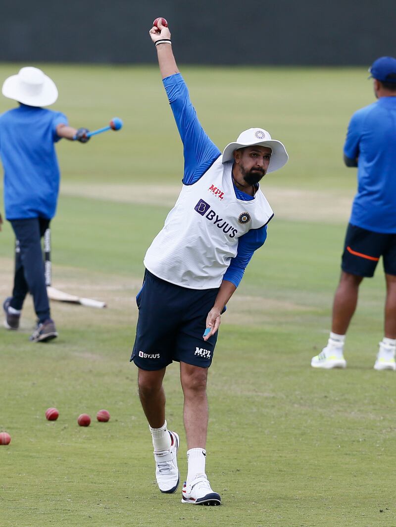 India pacer Ishant trains in Centurion on Tuesday. AP