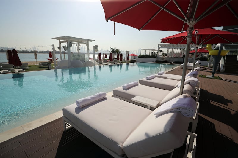 Sunshine and poolside views await at Th8 Dubai, the city's newest hotel now open on Palm Jumeirah.