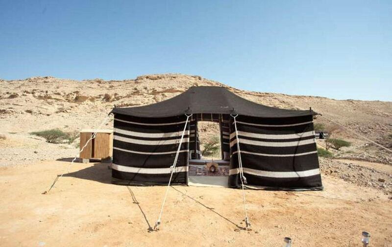 As well as the option to stay in a traditional tent, visitors can visit the beehive tombs at Jebel Hafeet Desert Park. Courtesy: DCT Abu Dhabi