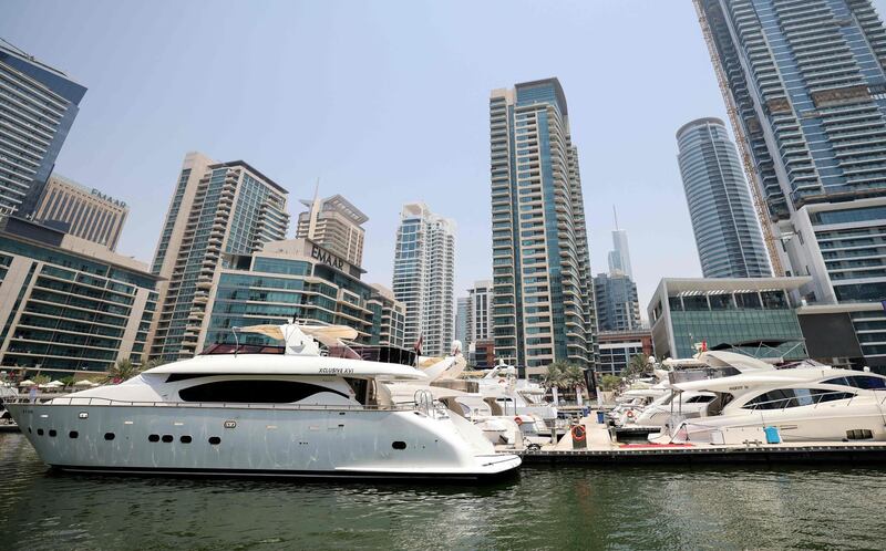 Dubai offers a wide range of vessels to choose from to cater for all tastes and practicalities. AFP