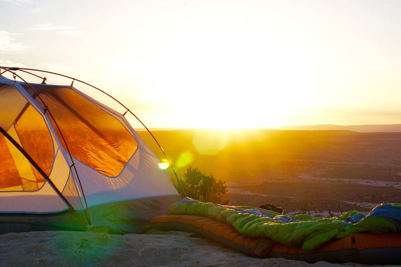 Camping is popular among outdoor adventurers during the UAE's cooler months. Photo: Jack Sloop / Unsplash