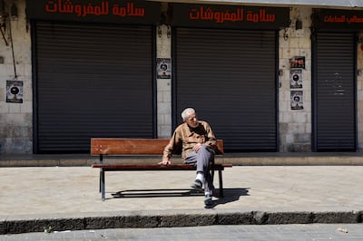 Shops were closed during a strike after the killing of three Palestinian gunmen by Israeli troops, in Nablus in the West Bank March 12. Reuters