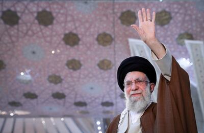 Iranian supreme leader Grand Ayatollah Ali Khamenei. EPA