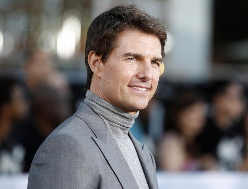 US actor Tom Cruise spoke to SpaceX’s first private crew via video call