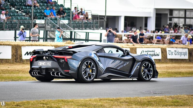It is powered by a twin-turbo, 3.8-litre flat-six engine that propels it from 0 to 100kph in 2.8 seconds. W Motors