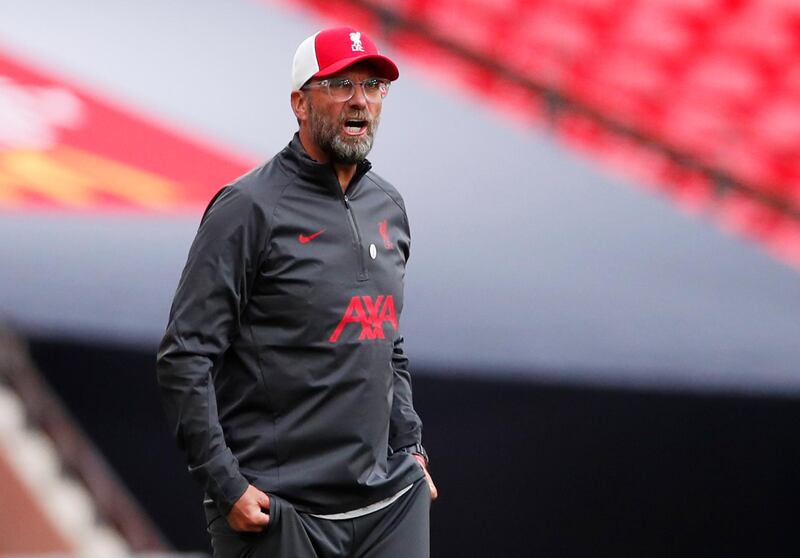 Liverpool manager Juergen Klopp. Reuters