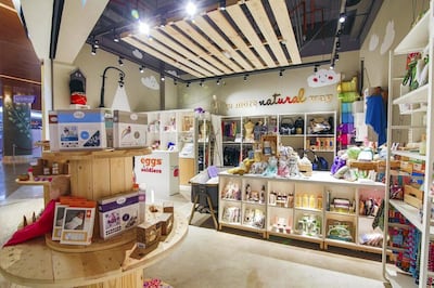 The new Eggs & Soldiers store in Dubai's Time Square Centre. Courtesy Eggs & Soldiers