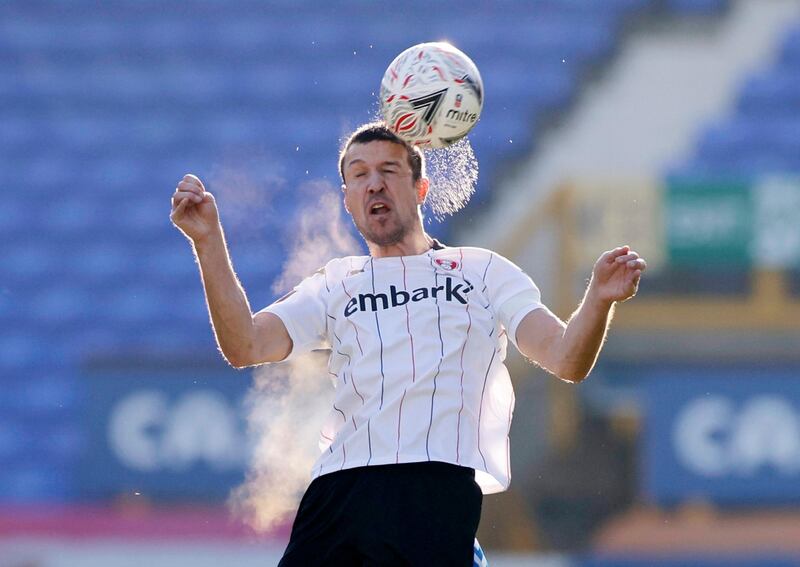 Rotherham's Richard Wood. Reuters